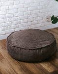 Carica l'immagine nel visualizzatore della galleria, Pouf rotondo in velluto a coste, perfetto per un bambino - comfort per il tuo piccolo