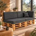 Bild in Galerie-Betrachter laden, MADERA Palettenkissen – Sitz- und Rückenkissen für Wohnzimmer, Wintergarten & überdachte Terrasse