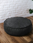 Carica l'immagine nel visualizzatore della galleria, Pouf rotondo in velluto a coste, perfetto per un bambino - comfort per il tuo piccolo