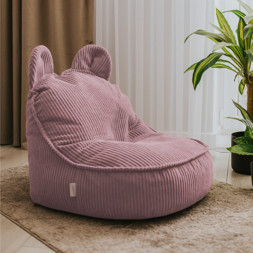 Mumin Poltrona per bambini in velluto a coste - Accogliente e morbida, perfetta per la cameretta dei bambini