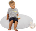 Carica l'immagine nel visualizzatore della galleria, Sitzsack Pancake gefüllt mit EPS-Kugeln, großer Sitzsack für drinnen und draußen, wasserdicht, multifunktional, für Kinder und Erwachsene