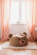 Cargar la imagen en la vista de la galería, Pouf a forma di orso: il comodo amico del tuo bambino!