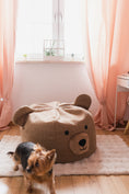 Cargar la imagen en la vista de la galería, Pouf a forma di orso: il comodo amico del tuo bambino!