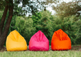 Carica l'immagine nel visualizzatore della galleria, Beanbag Pouf - Cuscino da seduta, cuscino da giardino, cuscino da pavimento, per bambini e adulti
