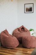 Carica l'immagine nel visualizzatore della galleria, Pouf Sacco in Velluto a Coste