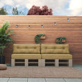 Carica l'immagine nel visualizzatore della galleria, Comodi cuscini per mobili in pallet dalla collezione Grenada.