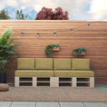 Carica l'immagine nel visualizzatore della galleria, Cuscini per mobili in pallet sfoderabili e lavabili.