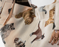 Carica l'immagine nel visualizzatore della galleria, Borsa shopper con gatti/cani