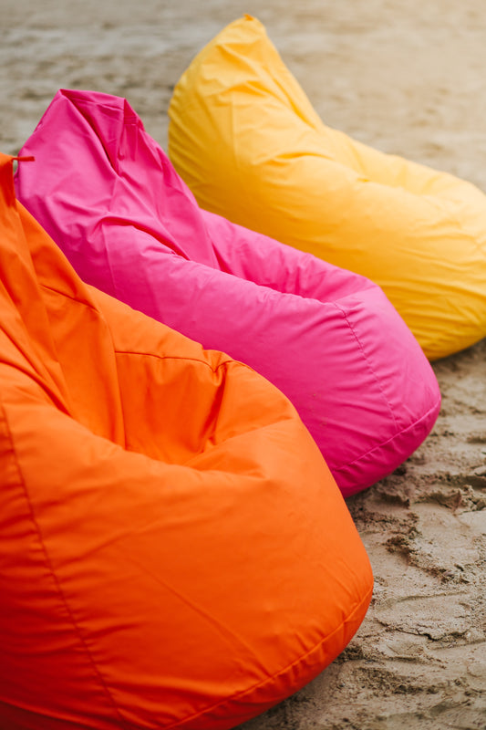 Beanbag Pouf - Cuscino da seduta, cuscino da giardino, cuscino da pavimento, per bambini e adulti