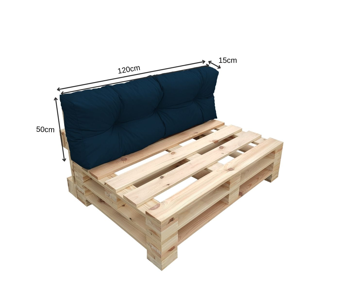 Palettenkissen UV resistant - Palettenkissen gesteppt