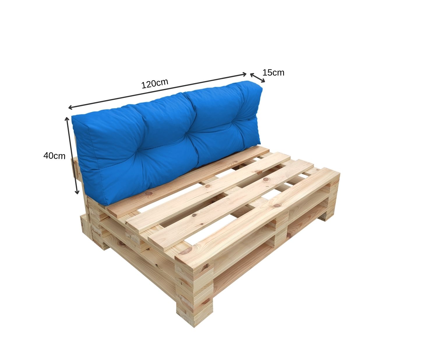 Cuscino per pallet resistente ai raggi UV - cuscino per pallet trapuntato