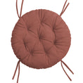 Carica l'immagine nel visualizzatore della galleria, Papasan rotondo cuscino trapuntato in velluto a coste
