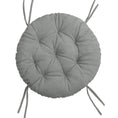 Carica l'immagine nel visualizzatore della galleria, Papasan rotondo cuscino trapuntato in velluto a coste

