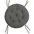 Carica l'immagine nel visualizzatore della galleria, Papasan rotondo cuscino trapuntato in velluto a coste

