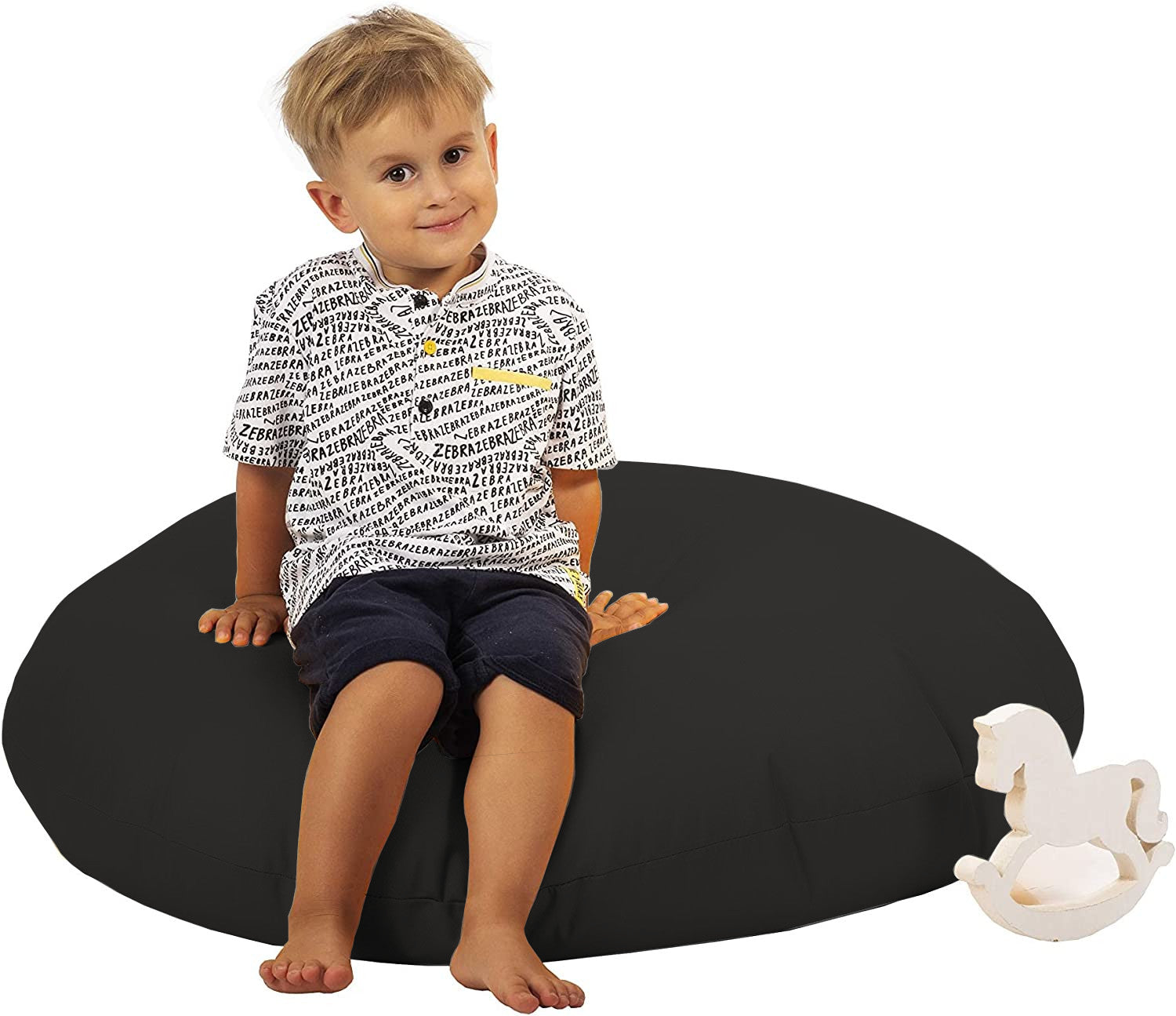 Sitzsack Pancake gefüllt mit EPS-Kugeln, großer Sitzsack für drinnen und draußen, wasserdicht, multifunktional, für Kinder und Erwachsene