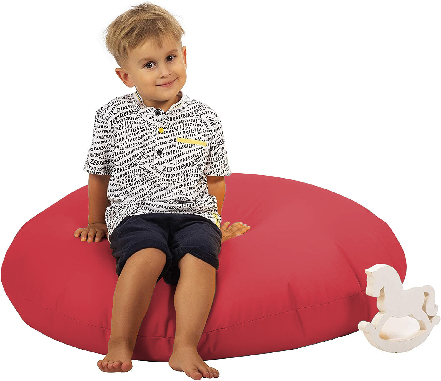 Sitzsack Pancake gefüllt mit EPS-Kugeln, großer Sitzsack für drinnen und draußen, wasserdicht, multifunktional, für Kinder und Erwachsene