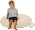 Bild in Galerie-Betrachter laden, Sitzsack Pancake gefüllt mit EPS-Kugeln, großer Sitzsack für drinnen und draußen, wasserdicht, multifunktional, für Kinder und Erwachsene
