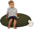 Bild in Galerie-Betrachter laden, Sitzsack Pancake gefüllt mit EPS-Kugeln, großer Sitzsack für drinnen und draußen, wasserdicht, multifunktional, für Kinder und Erwachsene
