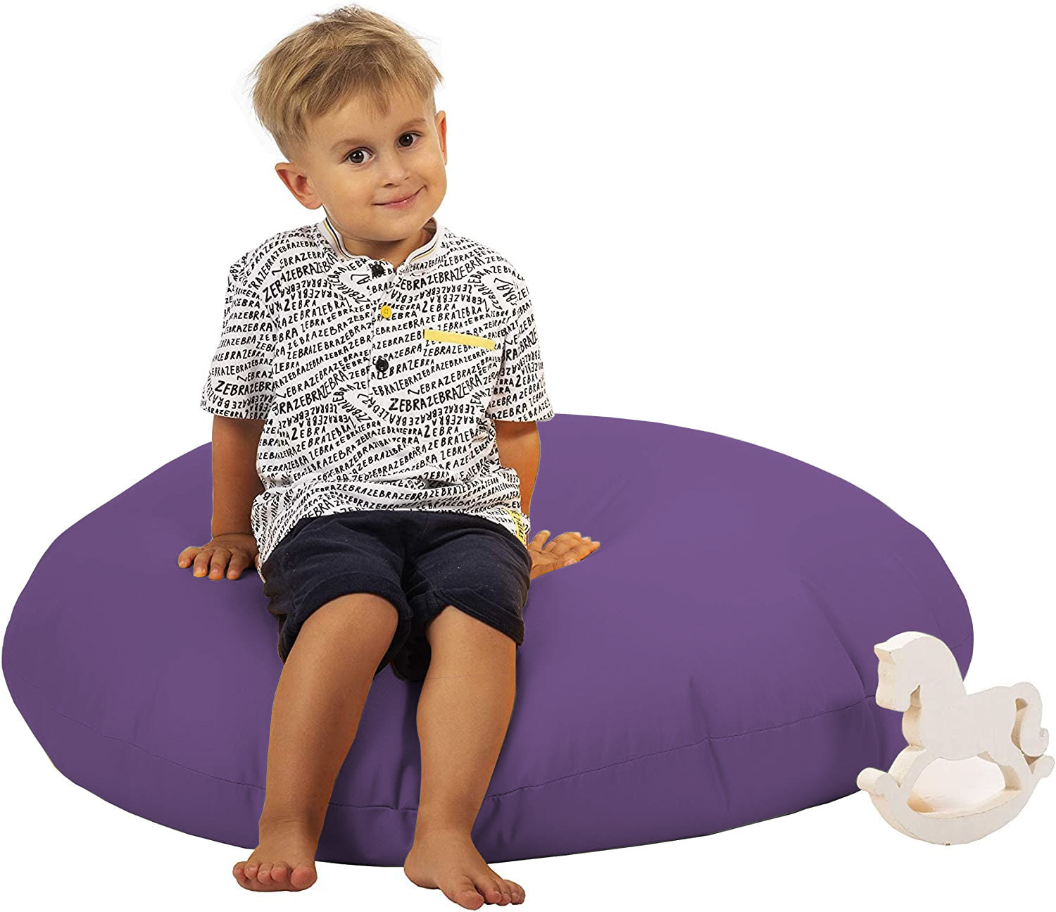 Sitzsack Pancake gefüllt mit EPS-Kugeln, großer Sitzsack für drinnen und draußen, wasserdicht, multifunktional, für Kinder und Erwachsene