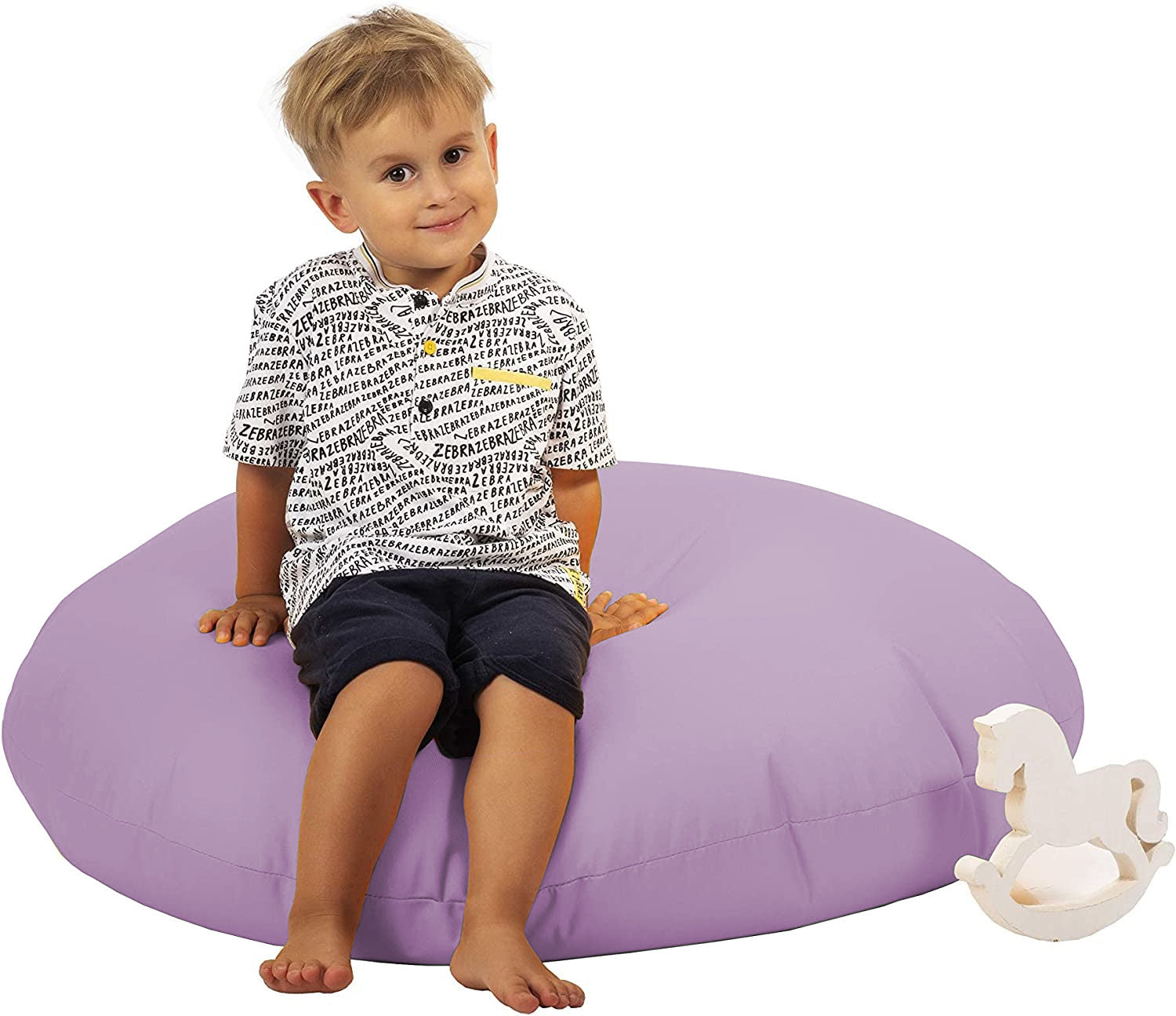 Sitzsack Pancake gefüllt mit EPS-Kugeln, großer Sitzsack für drinnen und draußen, wasserdicht, multifunktional, für Kinder und Erwachsene