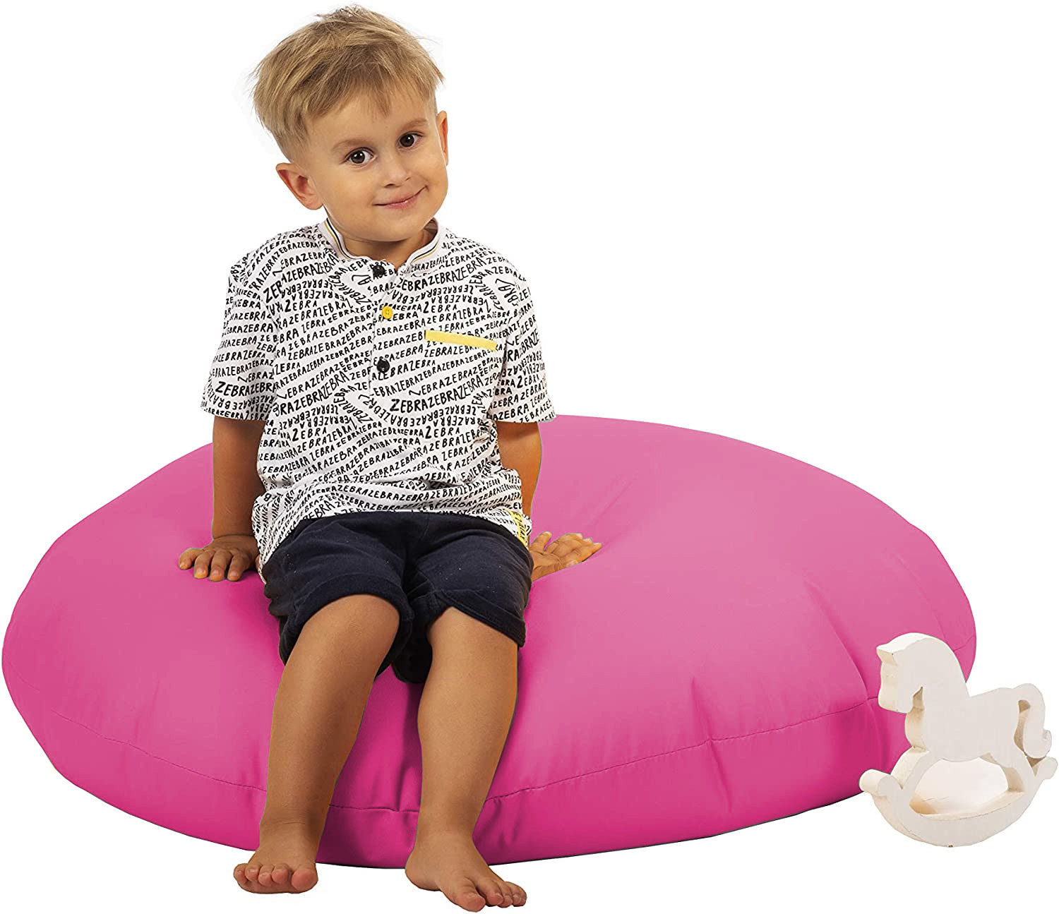Sitzsack Pancake gefüllt mit EPS-Kugeln, großer Sitzsack für drinnen und draußen, wasserdicht, multifunktional, für Kinder und Erwachsene