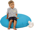 Bild in Galerie-Betrachter laden, Sitzsack Pancake gefüllt mit EPS-Kugeln, großer Sitzsack für drinnen und draußen, wasserdicht, multifunktional, für Kinder und Erwachsene
