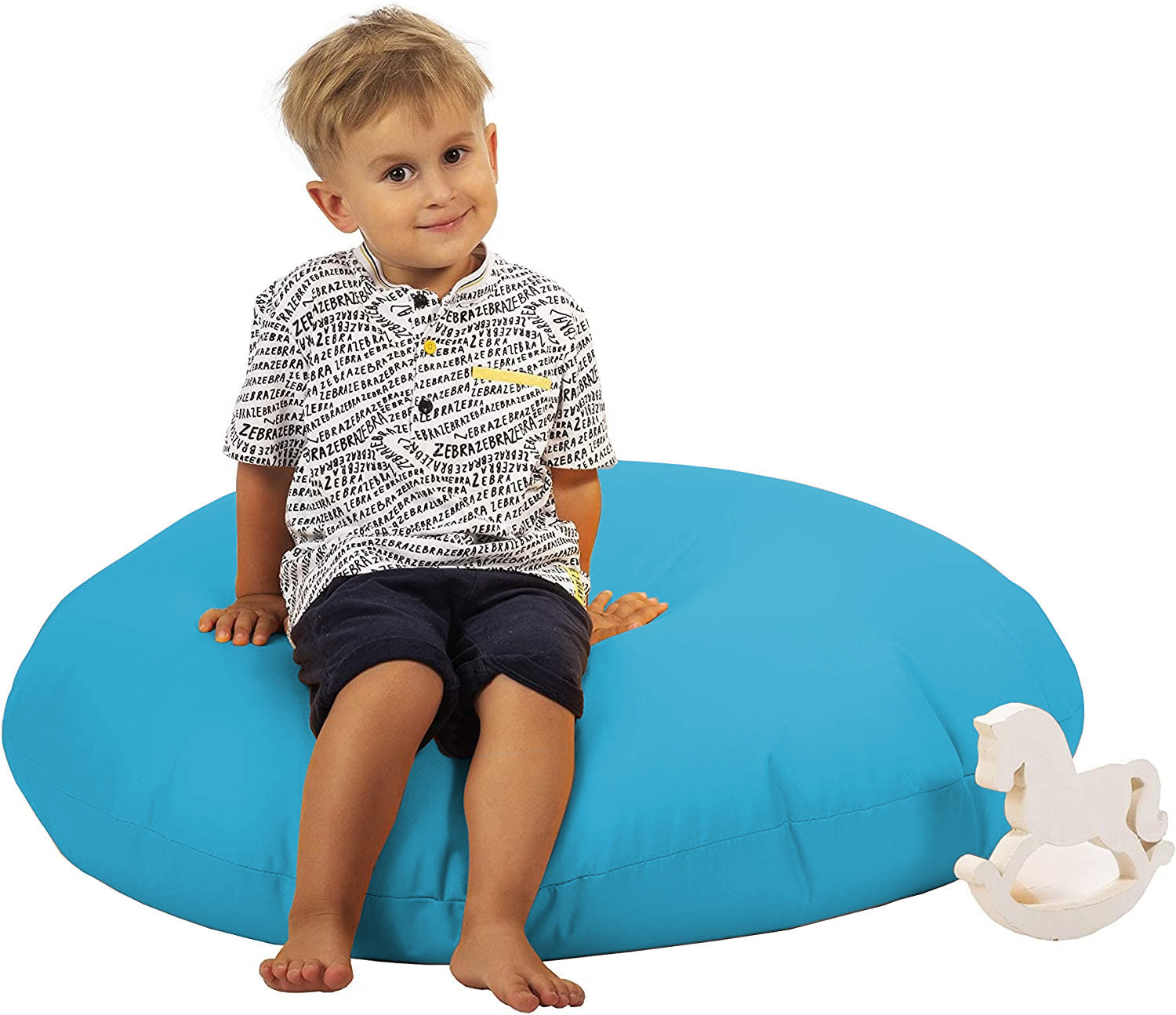 Sitzsack Pancake gefüllt mit EPS-Kugeln, großer Sitzsack für drinnen und draußen, wasserdicht, multifunktional, für Kinder und Erwachsene