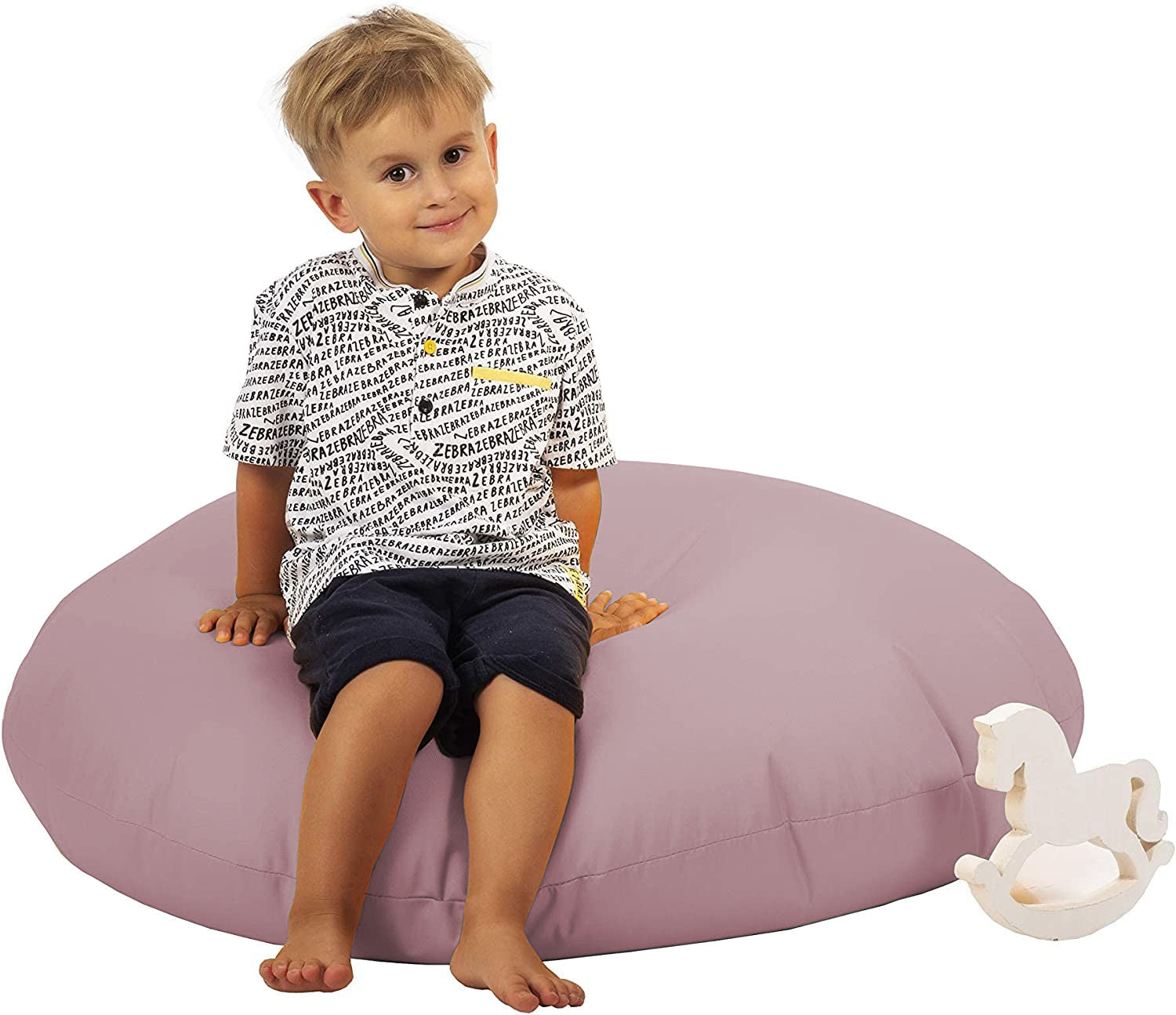 Sitzsack Pancake gefüllt mit EPS-Kugeln, großer Sitzsack für drinnen und draußen, wasserdicht, multifunktional, für Kinder und Erwachsene