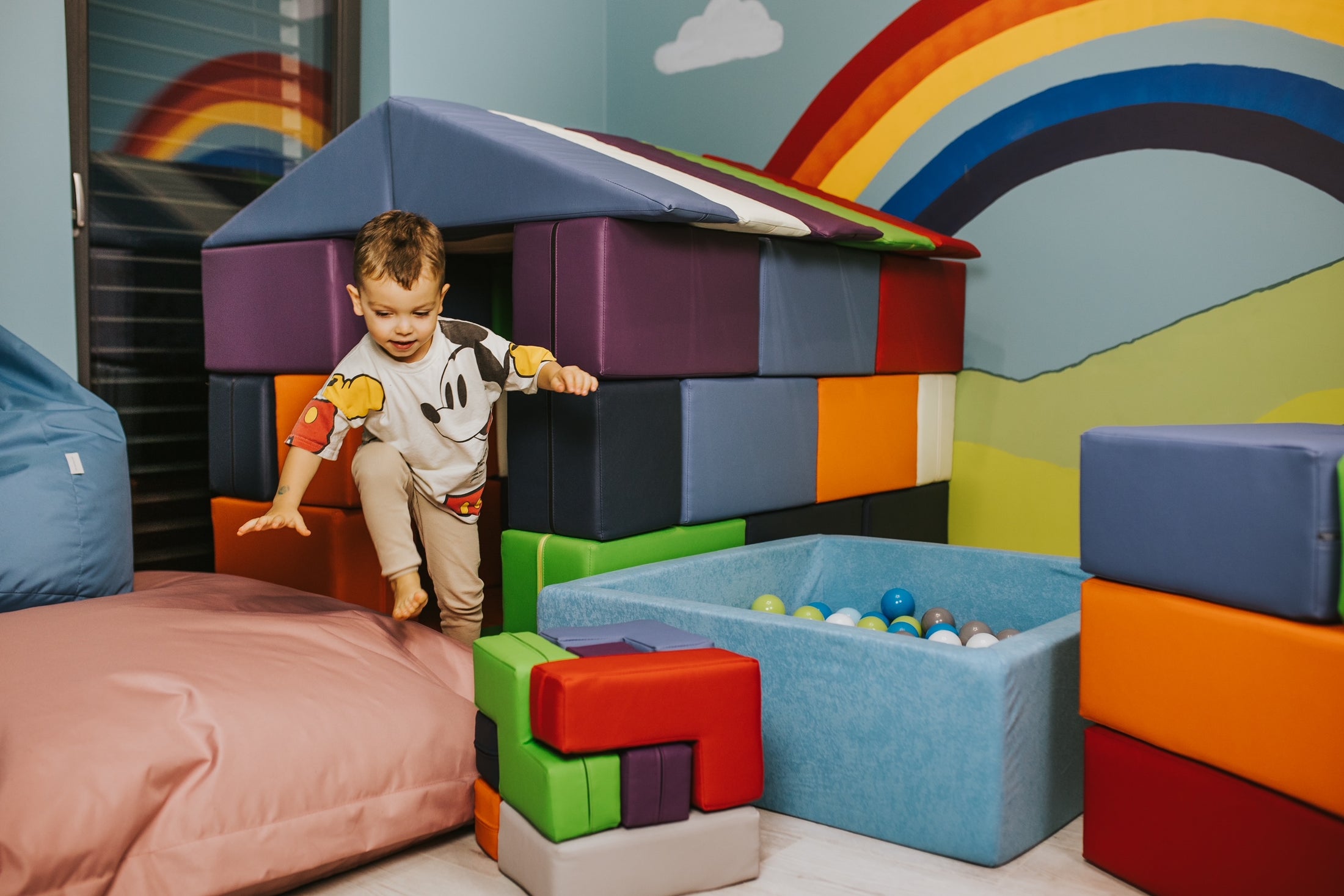 Bällebad Bällepool Quadrat Weiches Für Kinder Plastikbälle Spielbecken