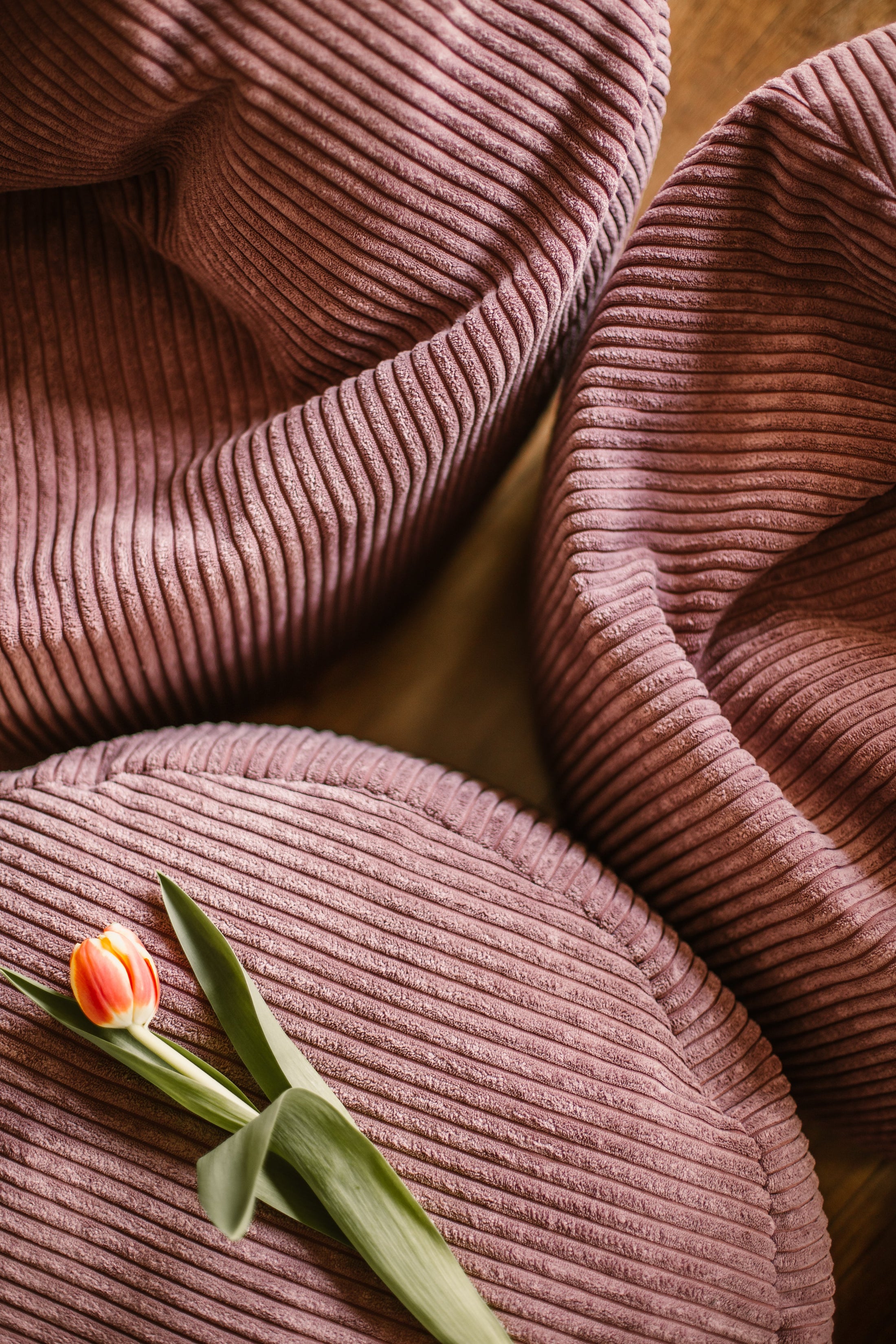 Sitzsack aus Cord