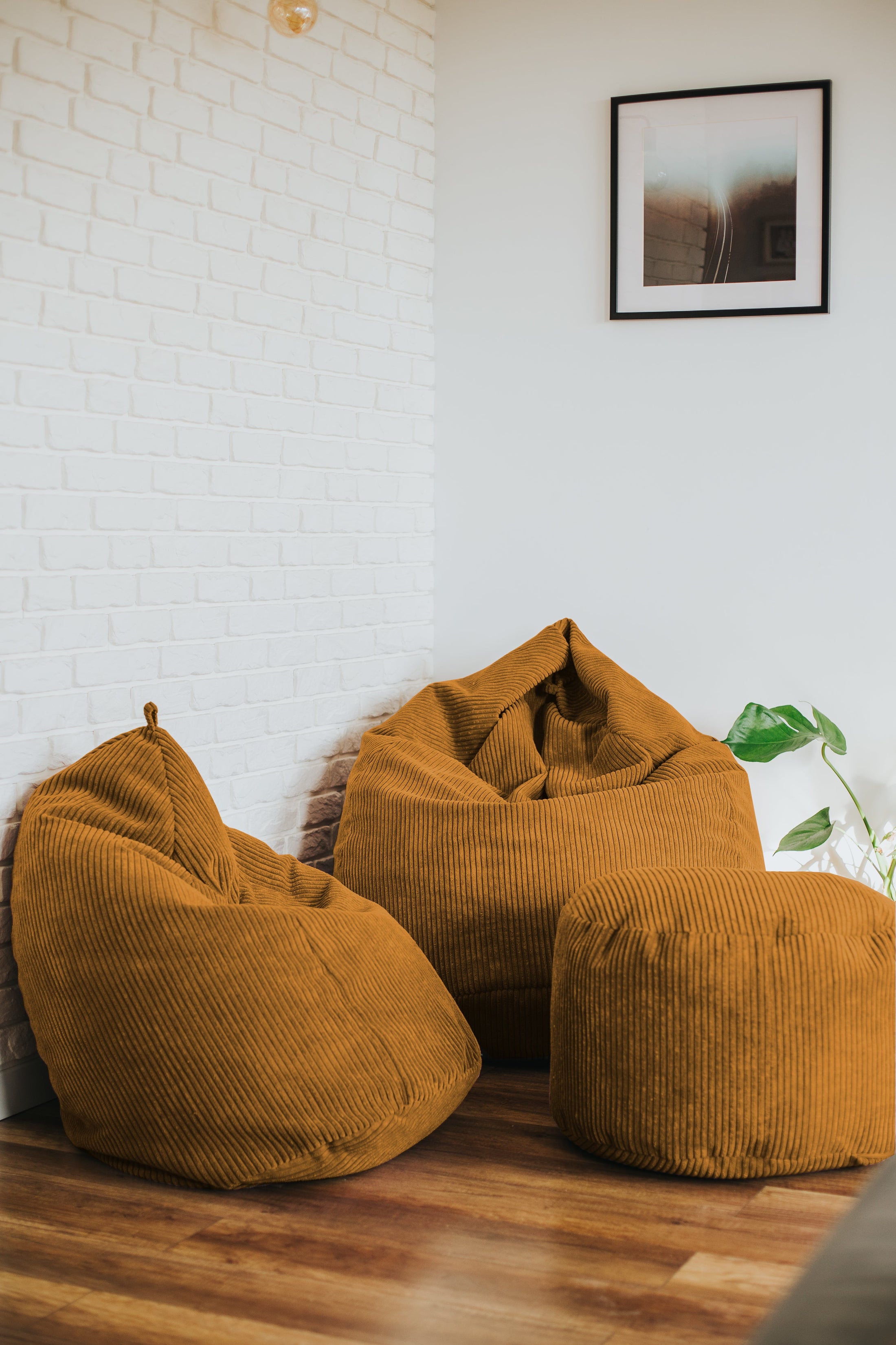 Sitzsack aus Cord