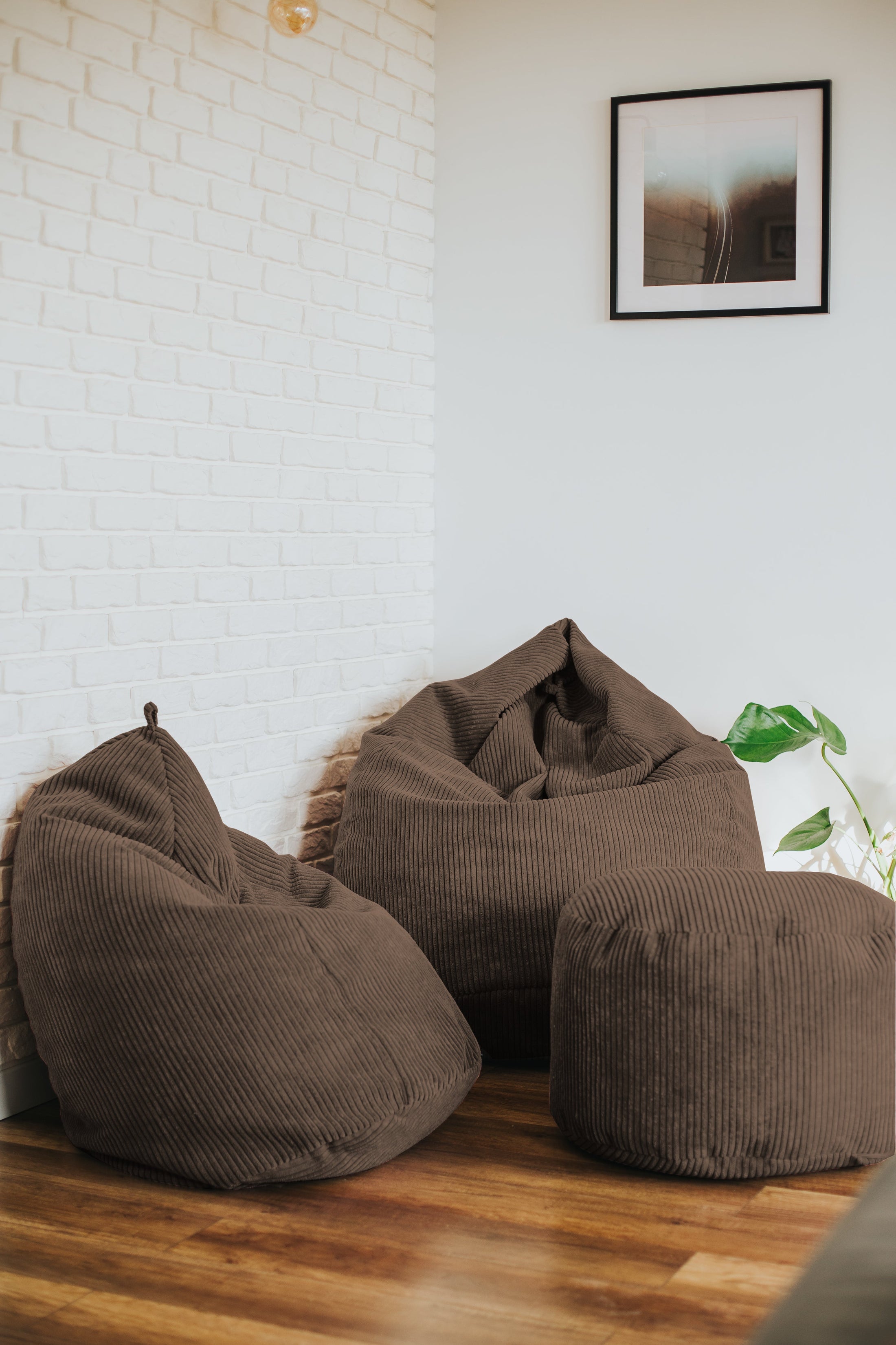 Sitzsack aus Cord