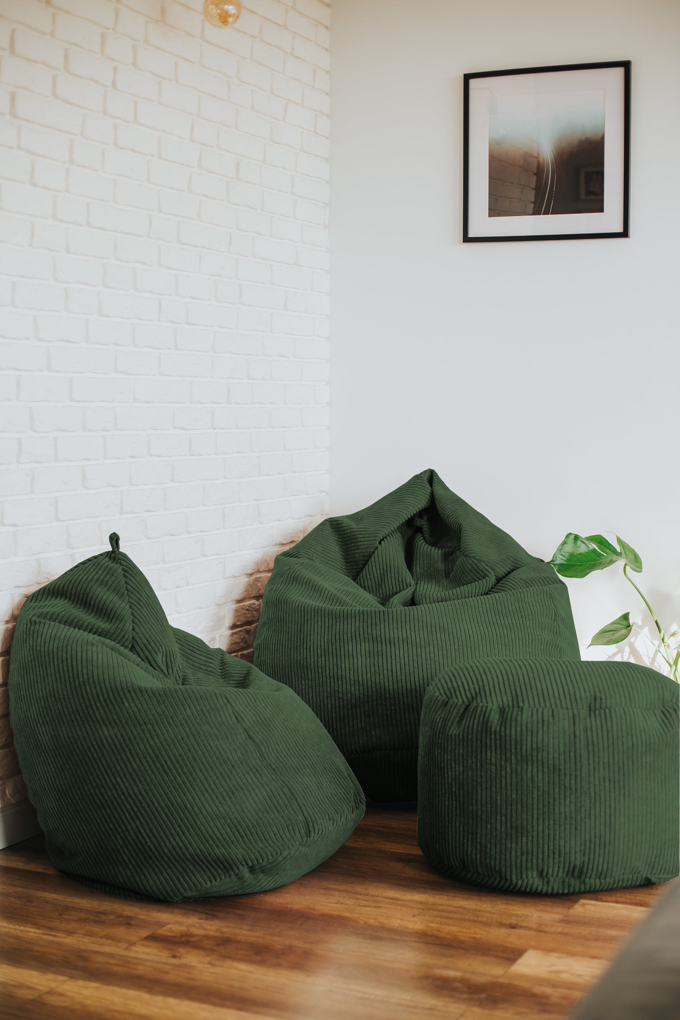 Sitzsack aus Cord