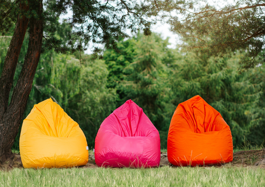 Beanbag Pouf - Cuscino da seduta, cuscino da giardino, cuscino da pavimento, per bambini e adulti