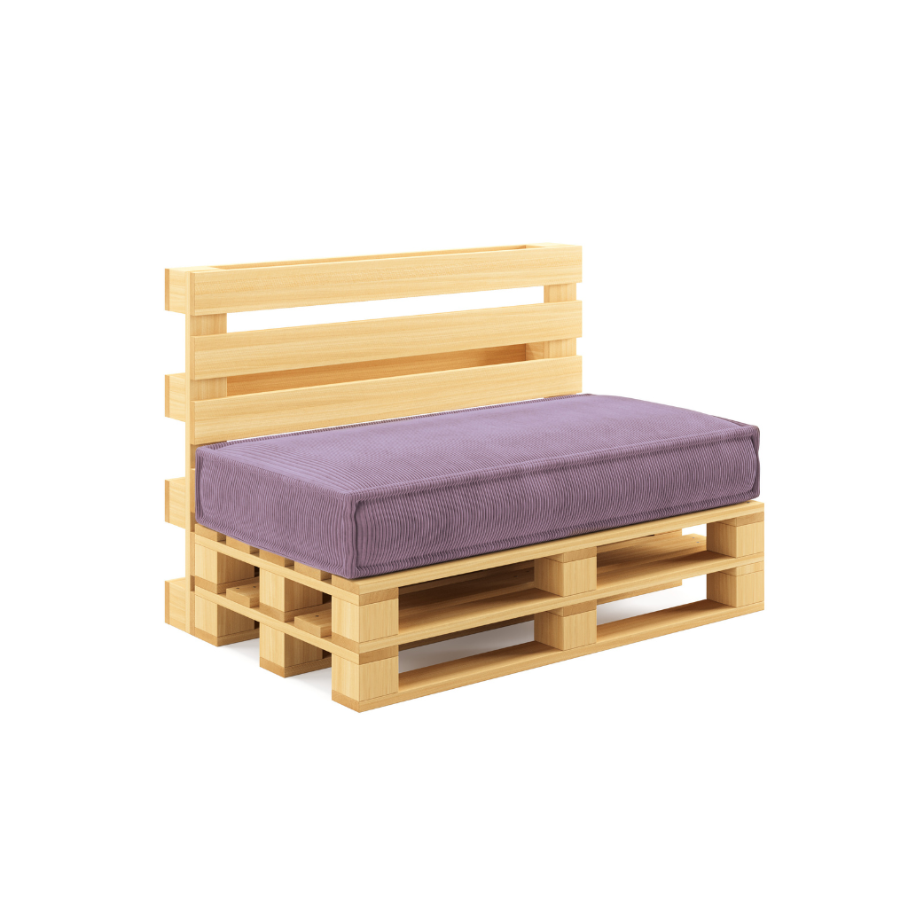 Cuscino da giardino per pallet in velluto a coste CHAMONIX