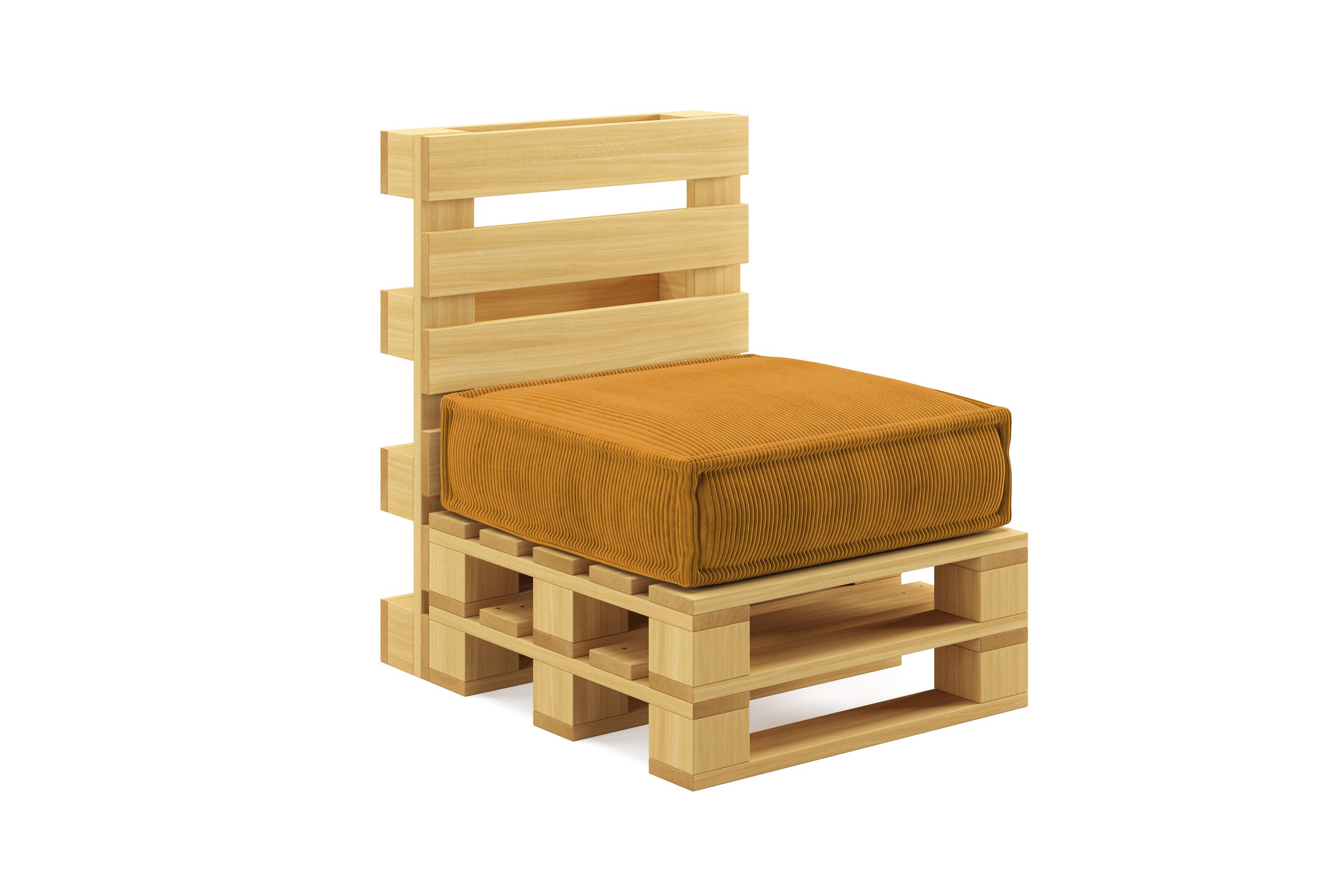 Cuscino da giardino per pallet in velluto a coste CHAMONIX