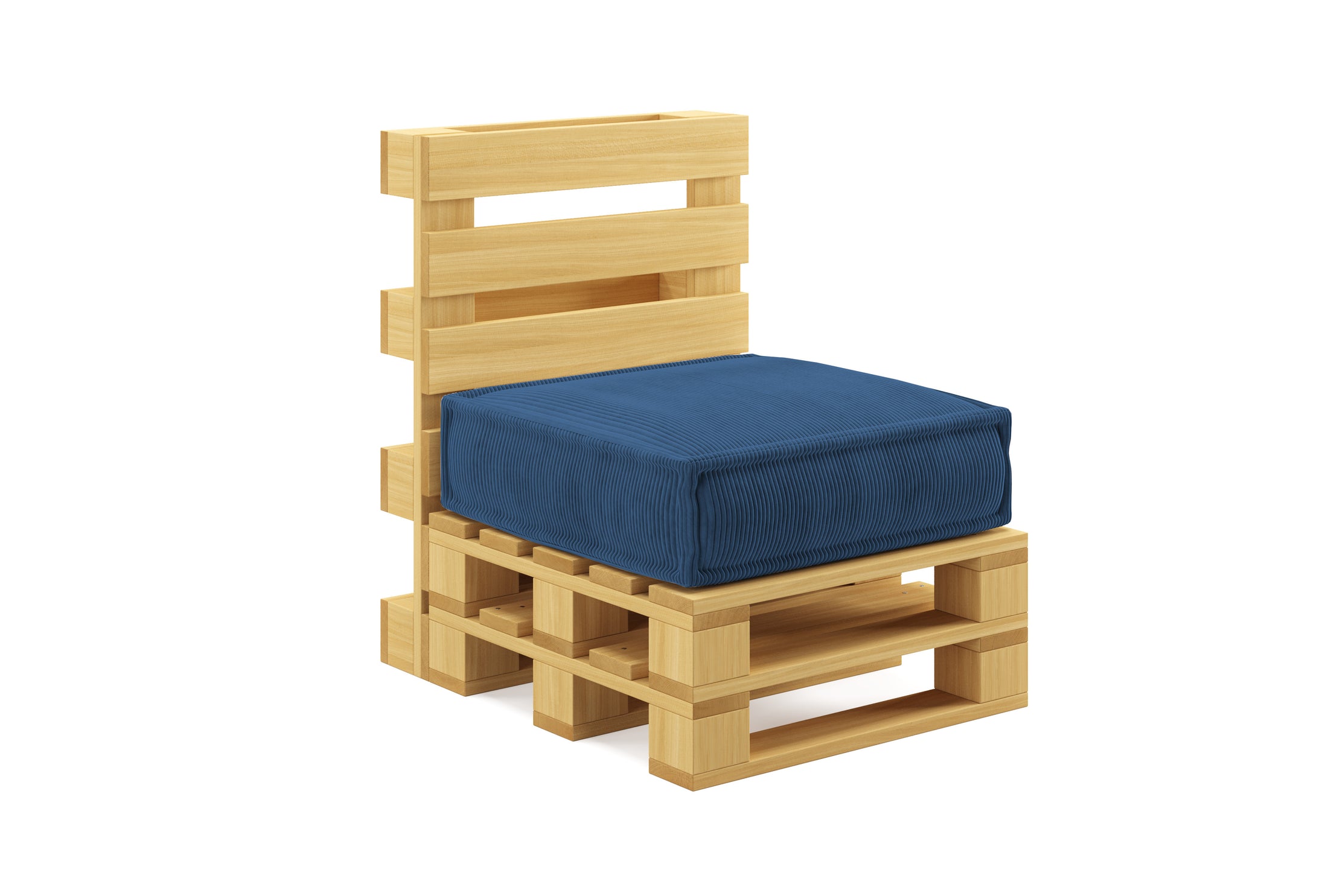Cuscino da giardino per pallet in velluto a coste CHAMONIX