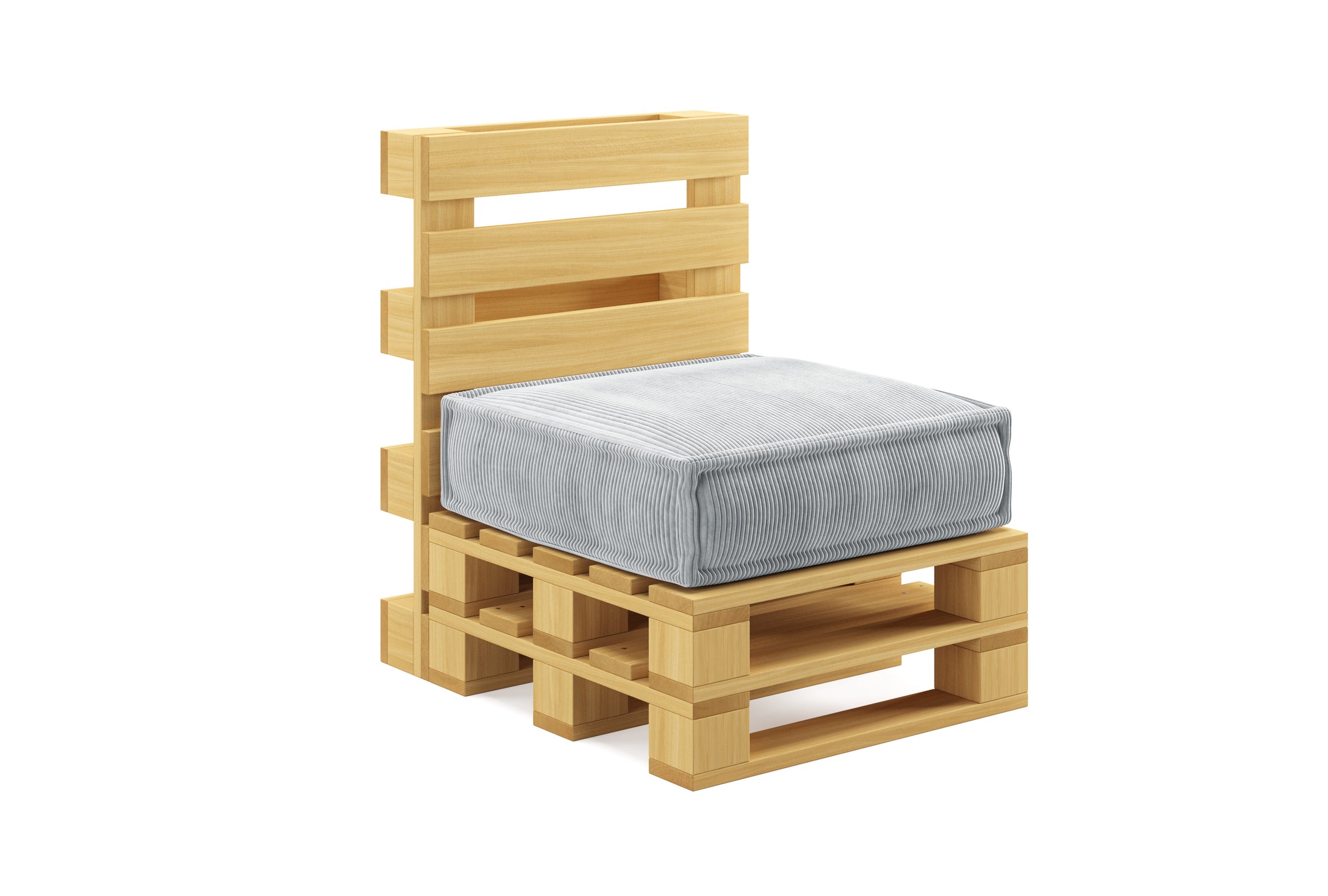 Cuscino da giardino per pallet in velluto a coste CHAMONIX