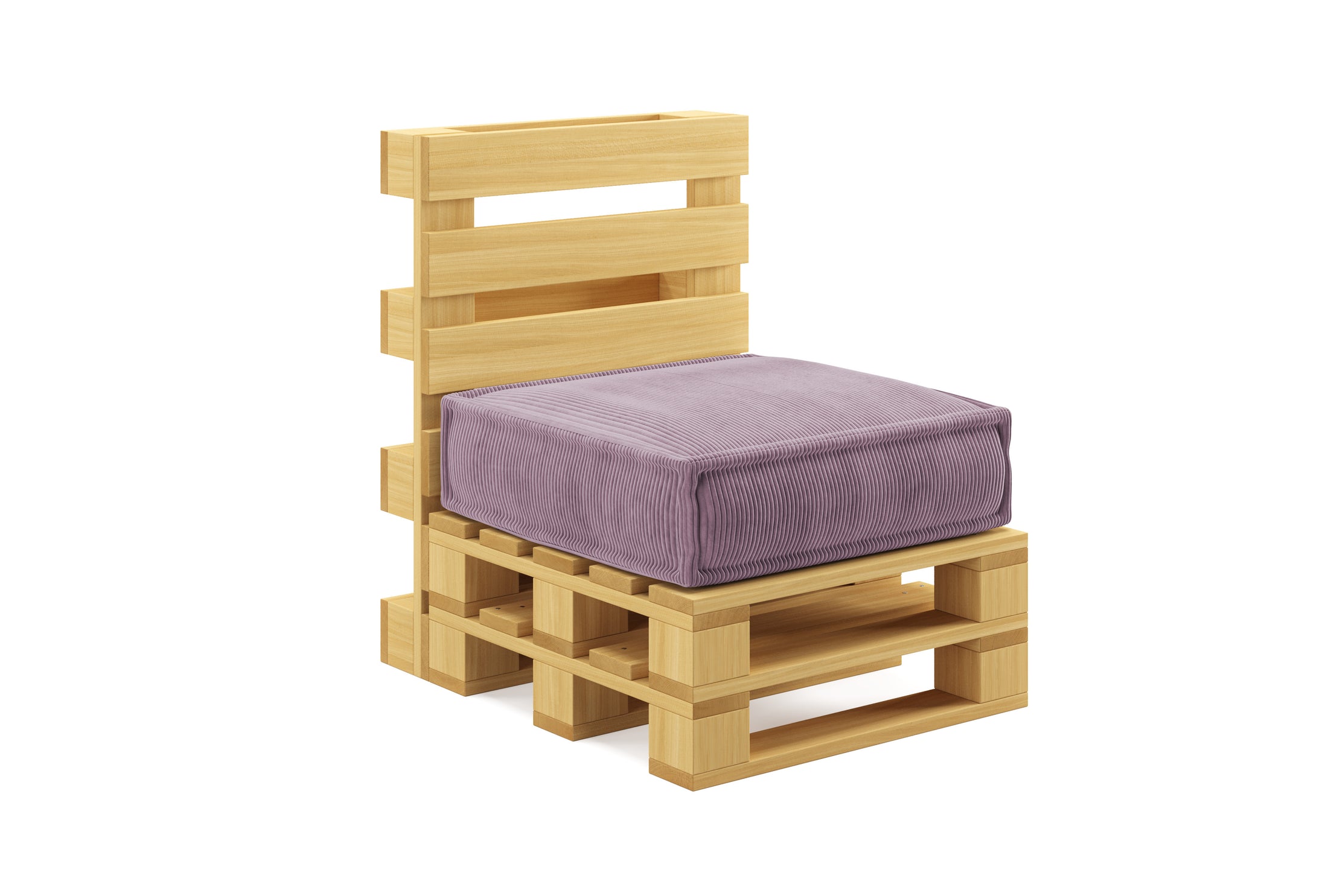 Cuscino da giardino per pallet in velluto a coste CHAMONIX