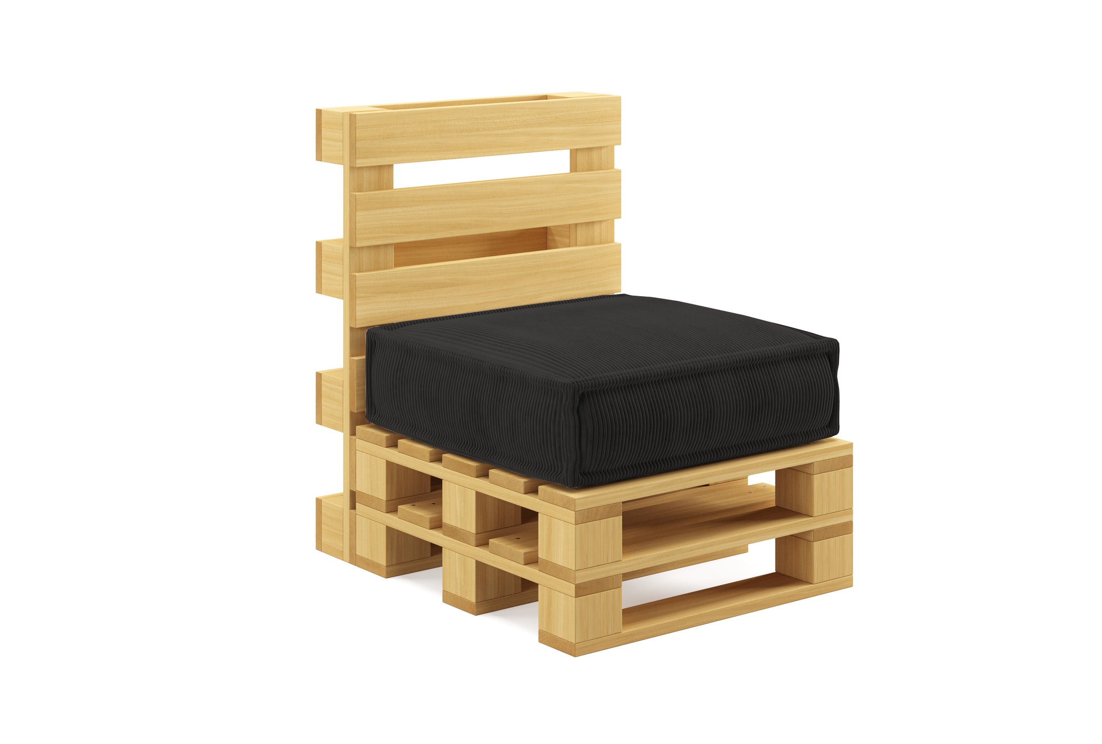 Cuscino da giardino per pallet in velluto a coste CHAMONIX