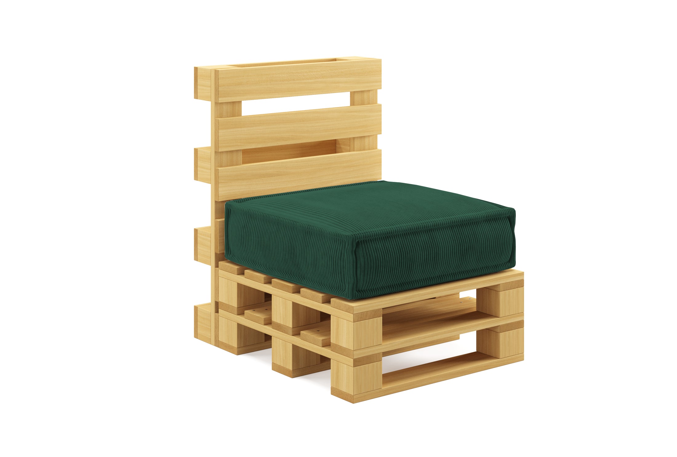 Cuscino da giardino per pallet in velluto a coste CHAMONIX