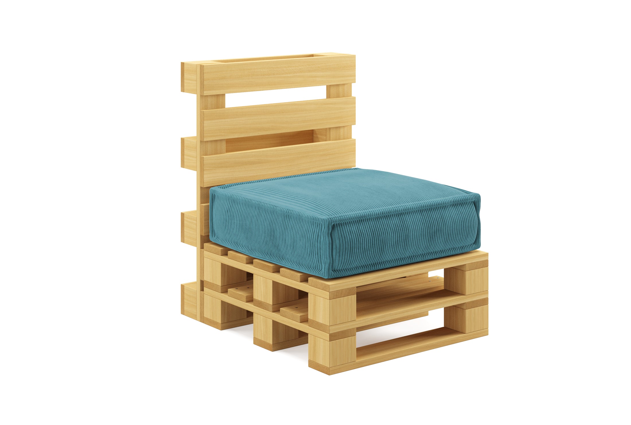 Cuscino da giardino per pallet in velluto a coste CHAMONIX