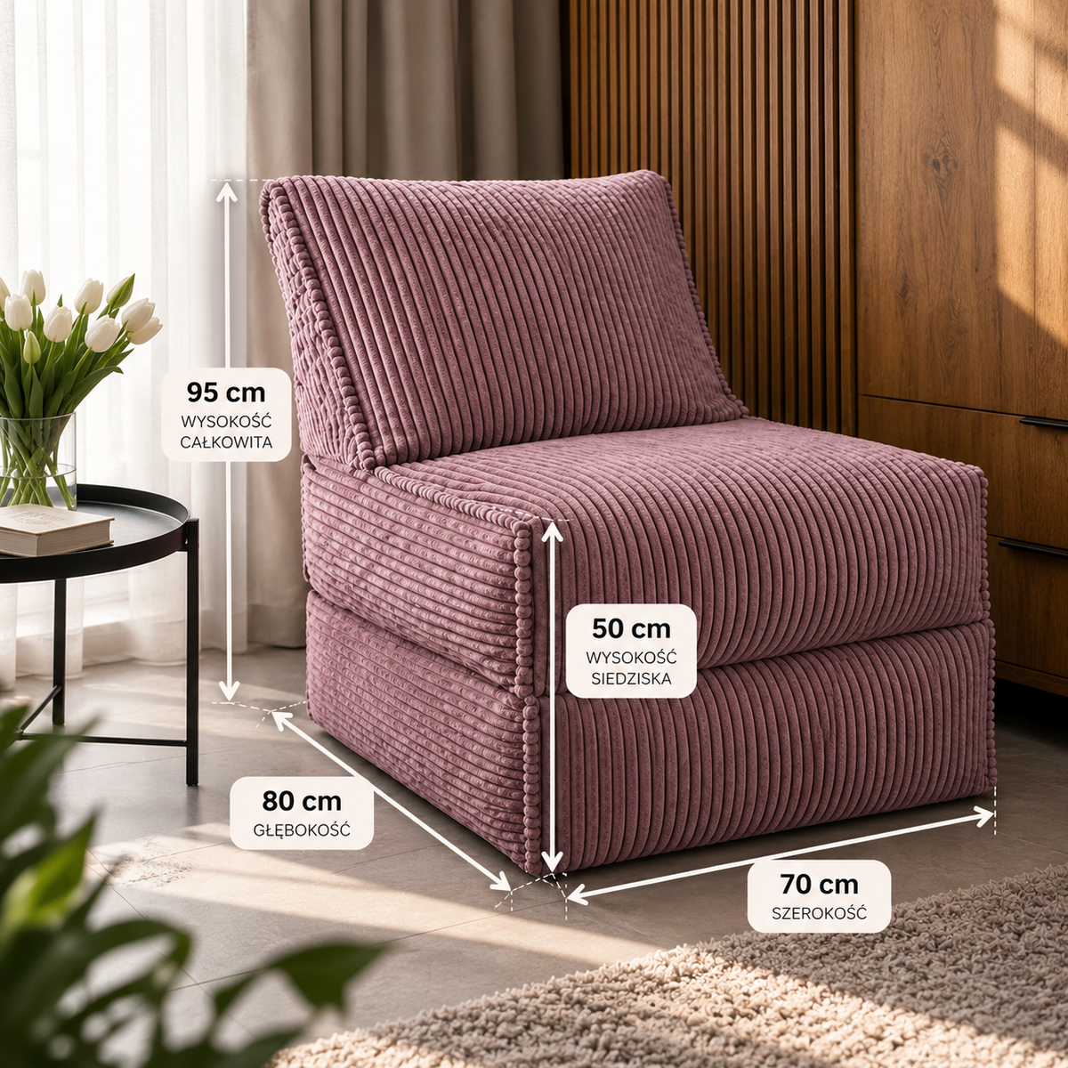 Sillón Convertible CORD 2 en 1
