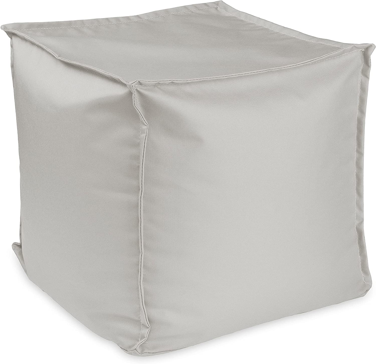 Sitzsack Sitzhocker mit EPS-Perlen Füllung 40x40x40cm Fußhocker Sitz-Pouf für Kinder und Erwachsene