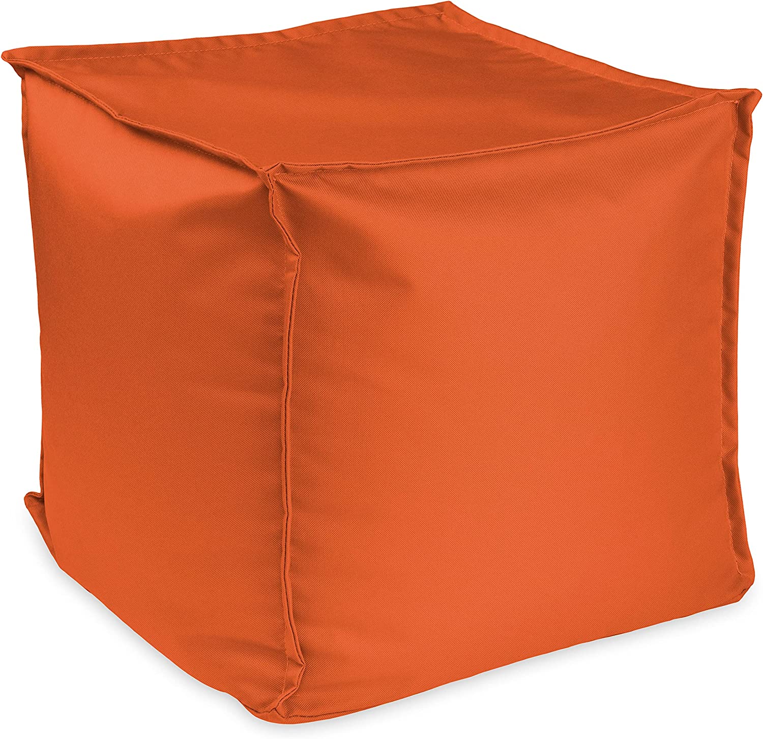 Sitzsack Sitzhocker mit EPS-Perlen Füllung 40x40x40cm Fußhocker Sitz-Pouf für Kinder und Erwachsene