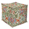 Carica l'immagine nel visualizzatore della galleria, Poltrona Beanbag pouf tema floreale primaverile Pouf con imbottitura in EPS con comodo poggiapiedi
